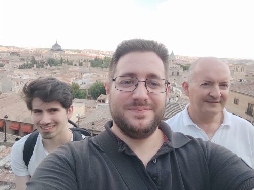 Selfie con Toledo de fondo