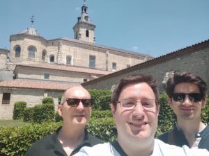 Selfie en el monasterio de El Paular